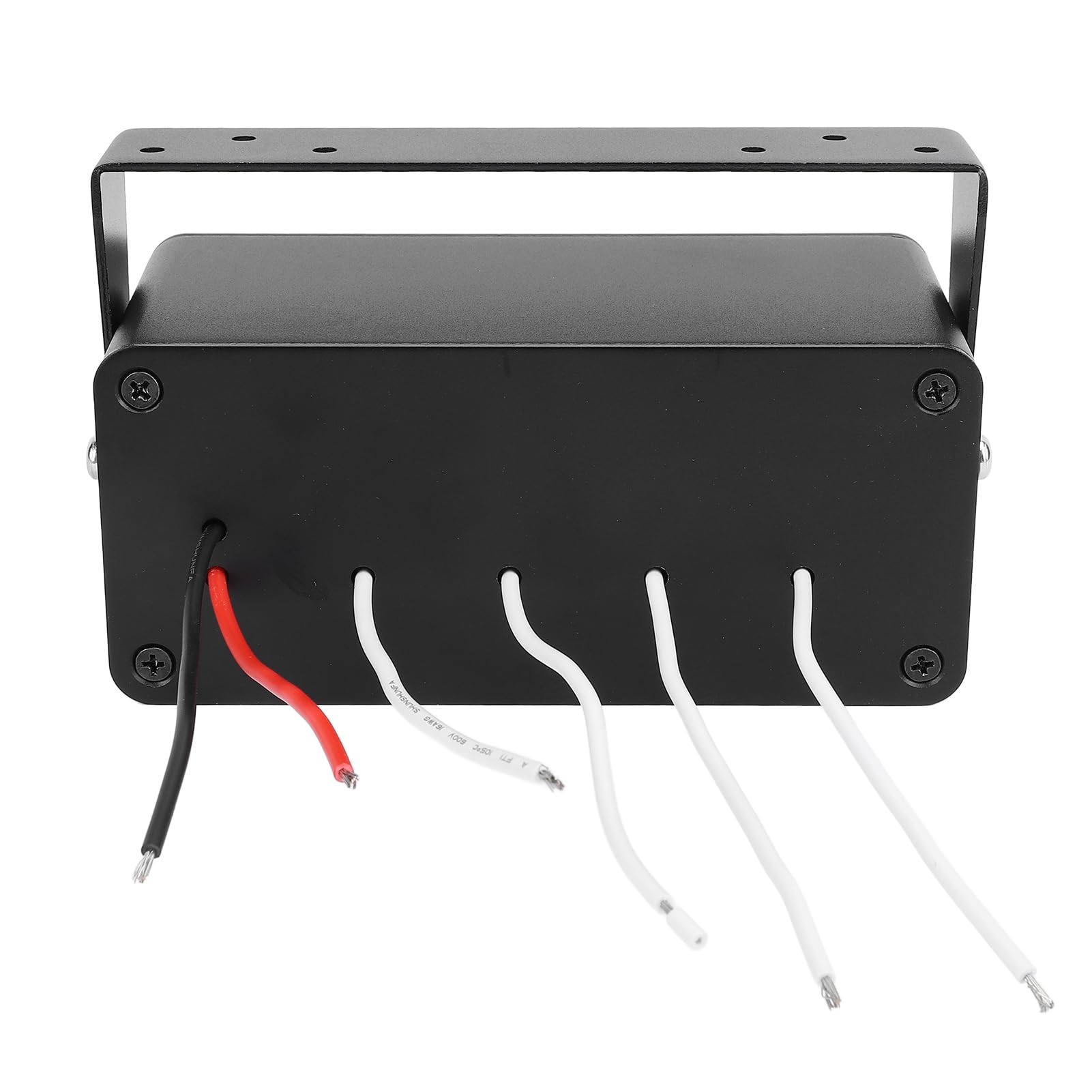 4 Gang Rocker Switch Box 4 Gang Rocker Switch Panel Aluminiowy Panel Przełączników Kołyskowych 12V 24V 20A Wodoodporny z ładowarką USB PD Type C QC 3.0 Woltomierz LED do (niebieskie