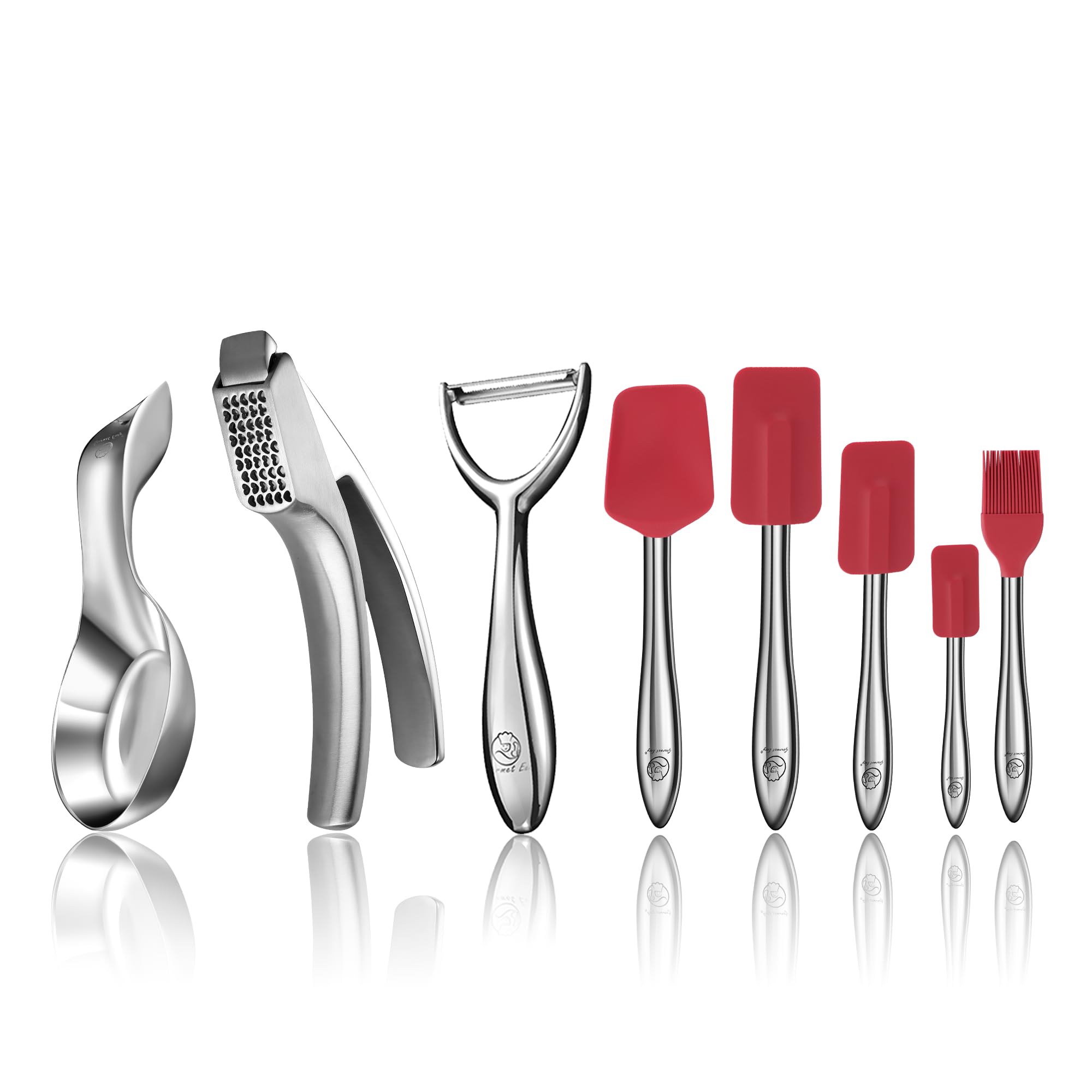 GARLE - LOVE + PEELY + UTEN5 - RED + SPOONR