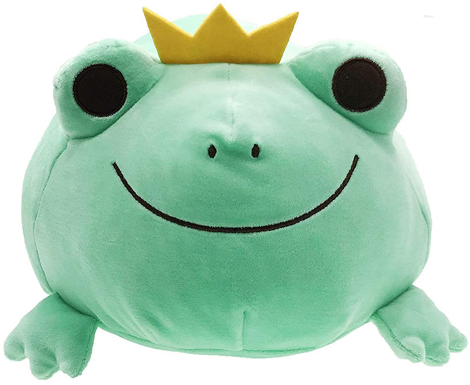 王冠付きカエルのぬいぐるみ Amazon.co.jp: ぬいぐるみ カエルのぬいぐるみ 王冠付き カエル