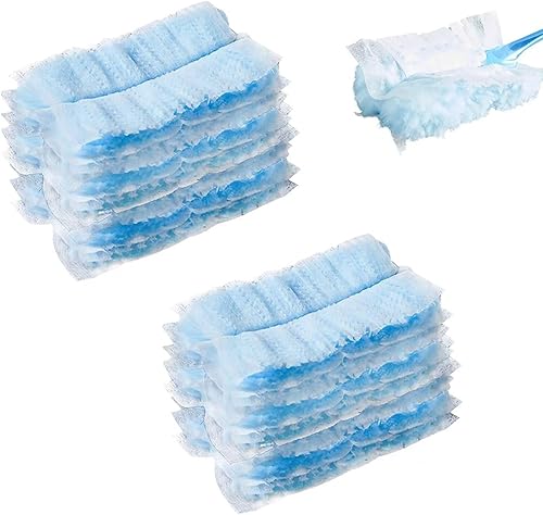 30 piezas de repuesto desechables para plumero, cabezal de repuesto desechable para el hogar para limpiar muebles de automóvil de oficina en casa