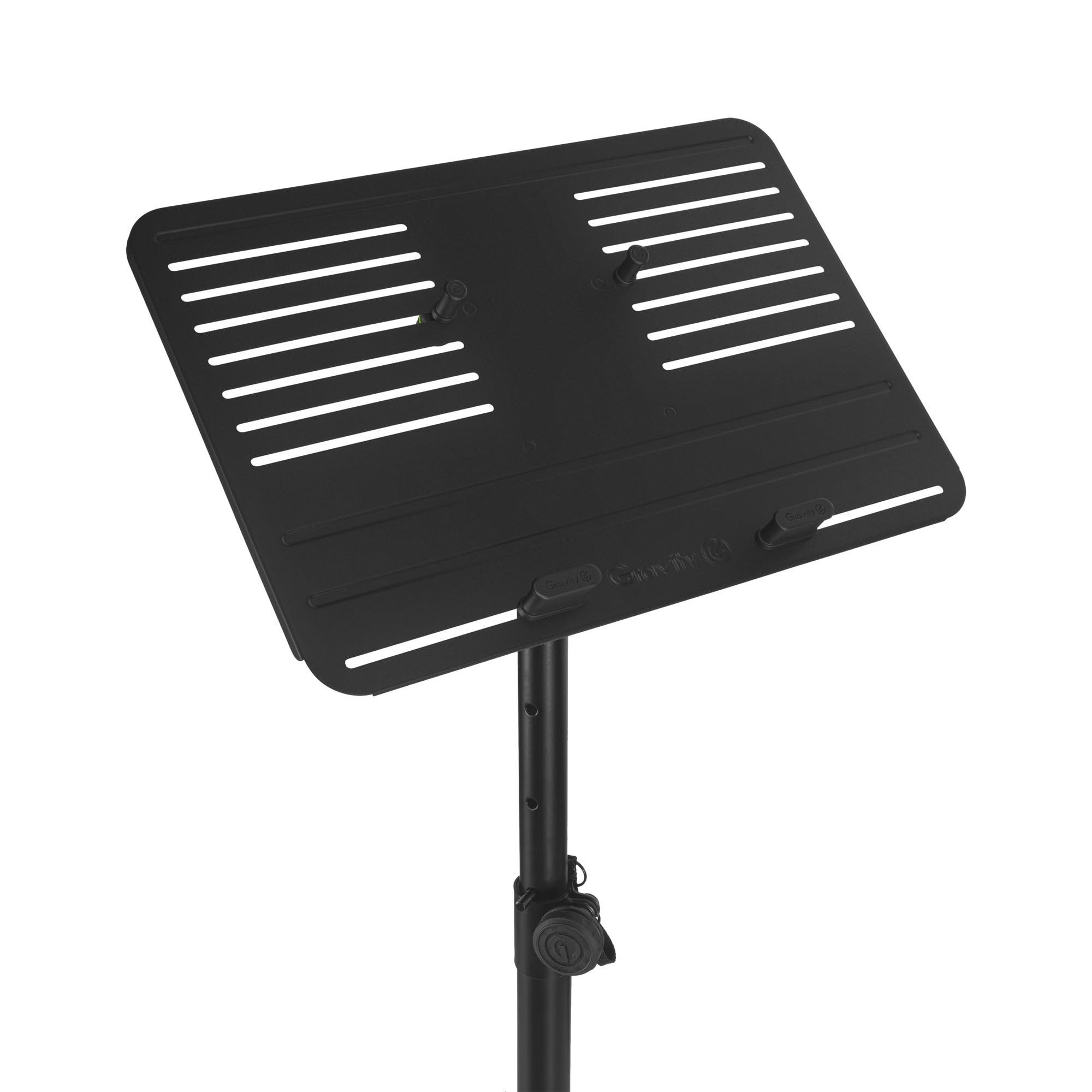 Gravity LTS T 01 - Supporto per Laptop con Perni di Ritegno Regolabili