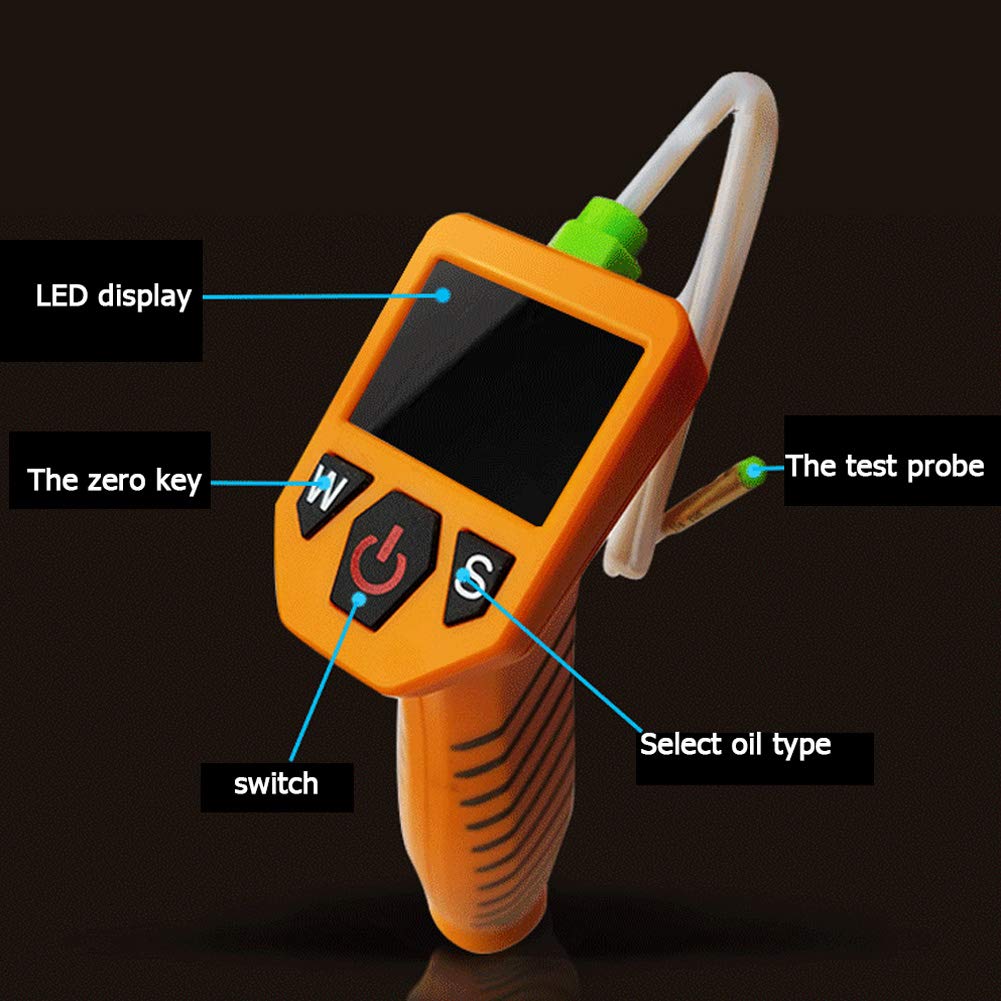 Probador De Aceite De Motor, Herramienta De Diagnóstico De Aceite De Motor De Coche, Detector Analizador, Detector De Líquido De Frenos De Coche De Calidad Con LED