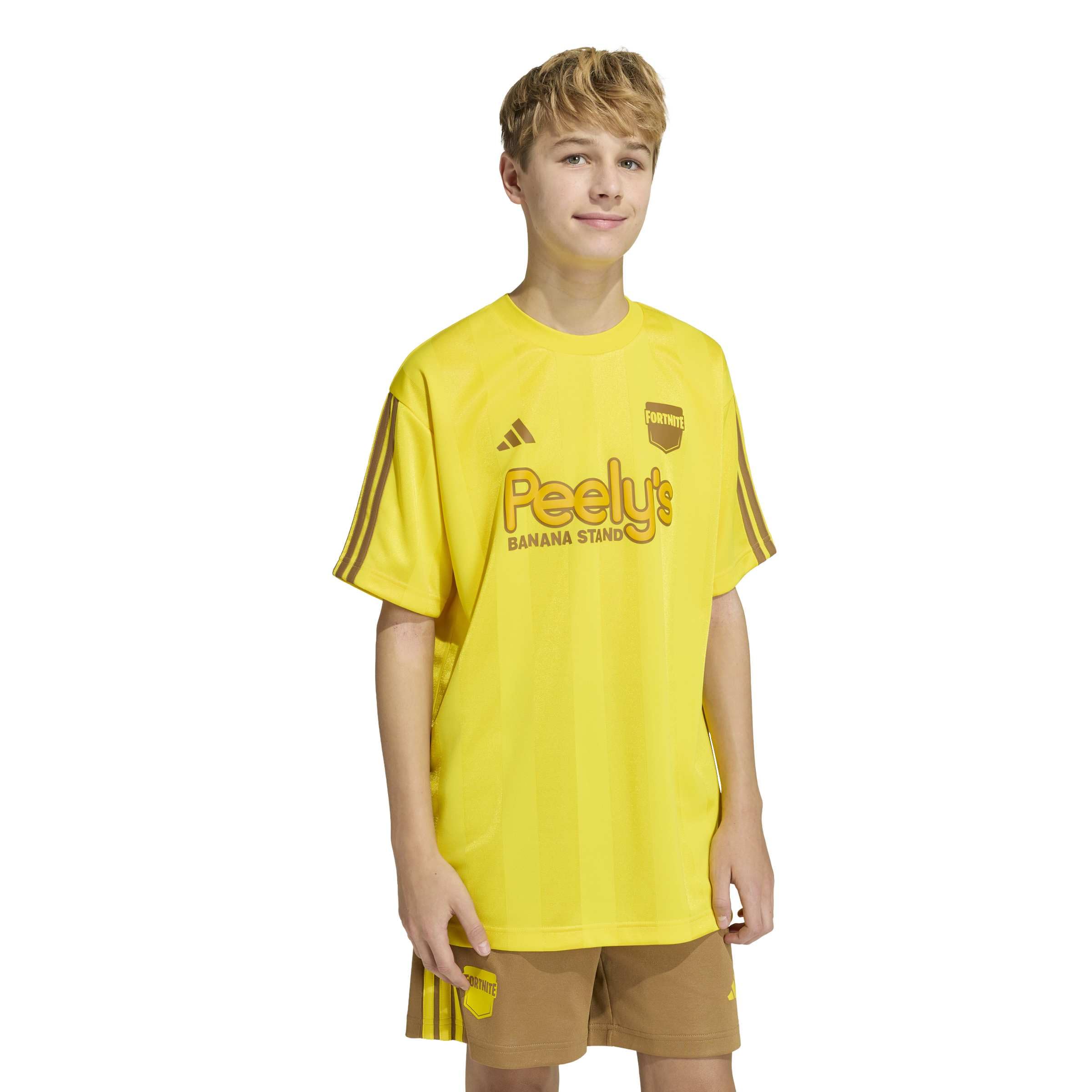 adidas adidas X Fortnite Peely Jersey Manches Courtes Mixte Enfant (Lot de 1)