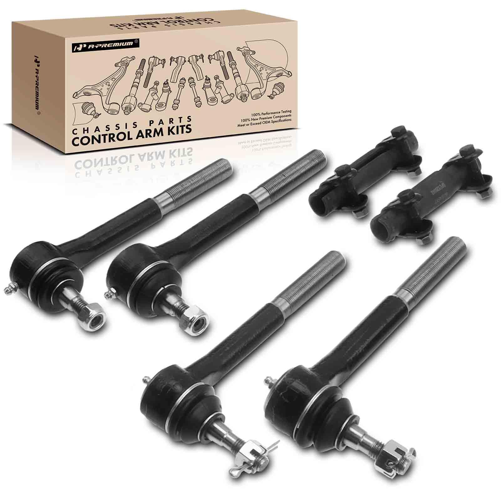 Complete Front Steering/Suspension Kit For GM Trucks/SUVs (1999-2007) | Includes Tie Rods, Idler Arm, Pitman Arm