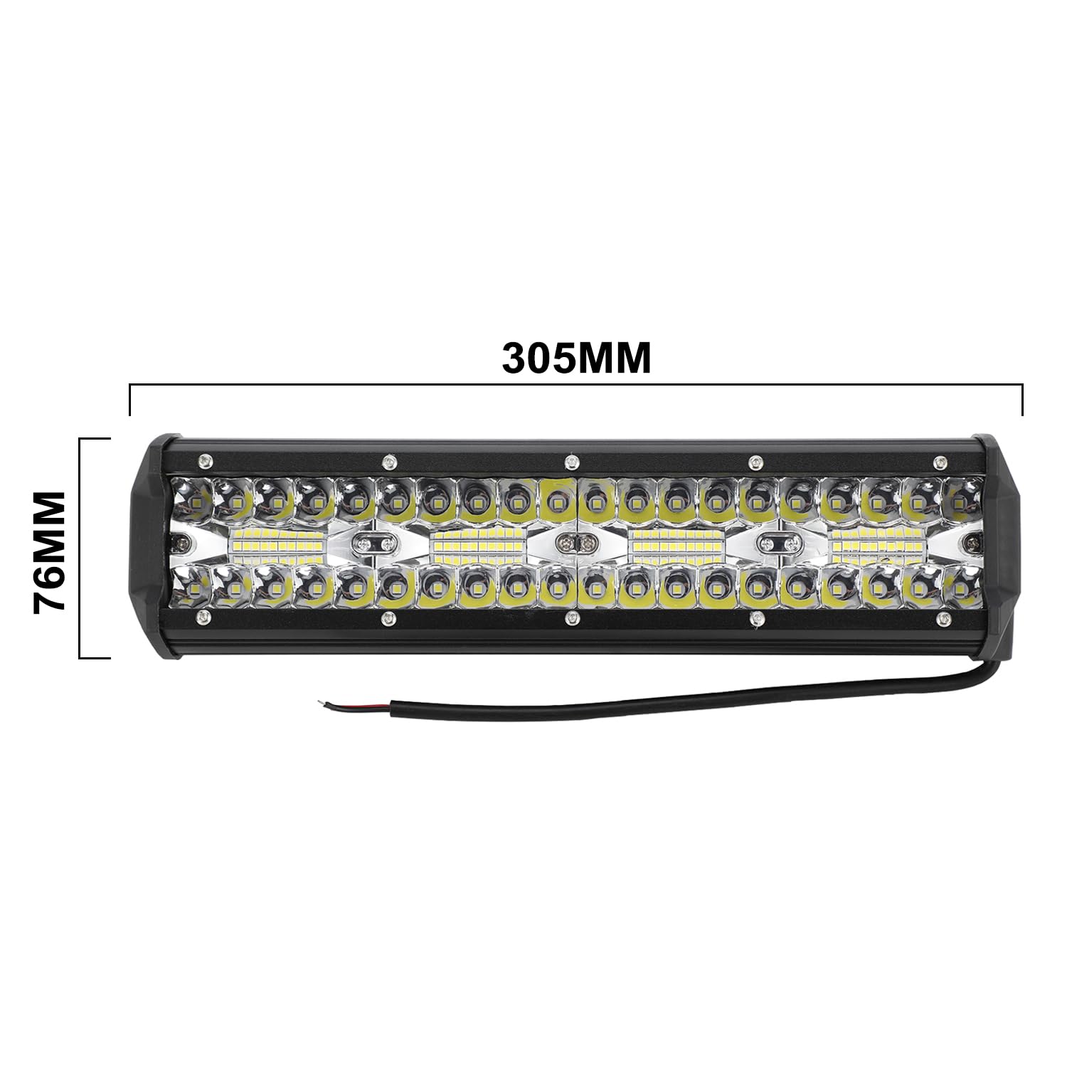 Amazon.com: USTPO 12Inch ATV LED Light Bar 240W 4800LM Off Road