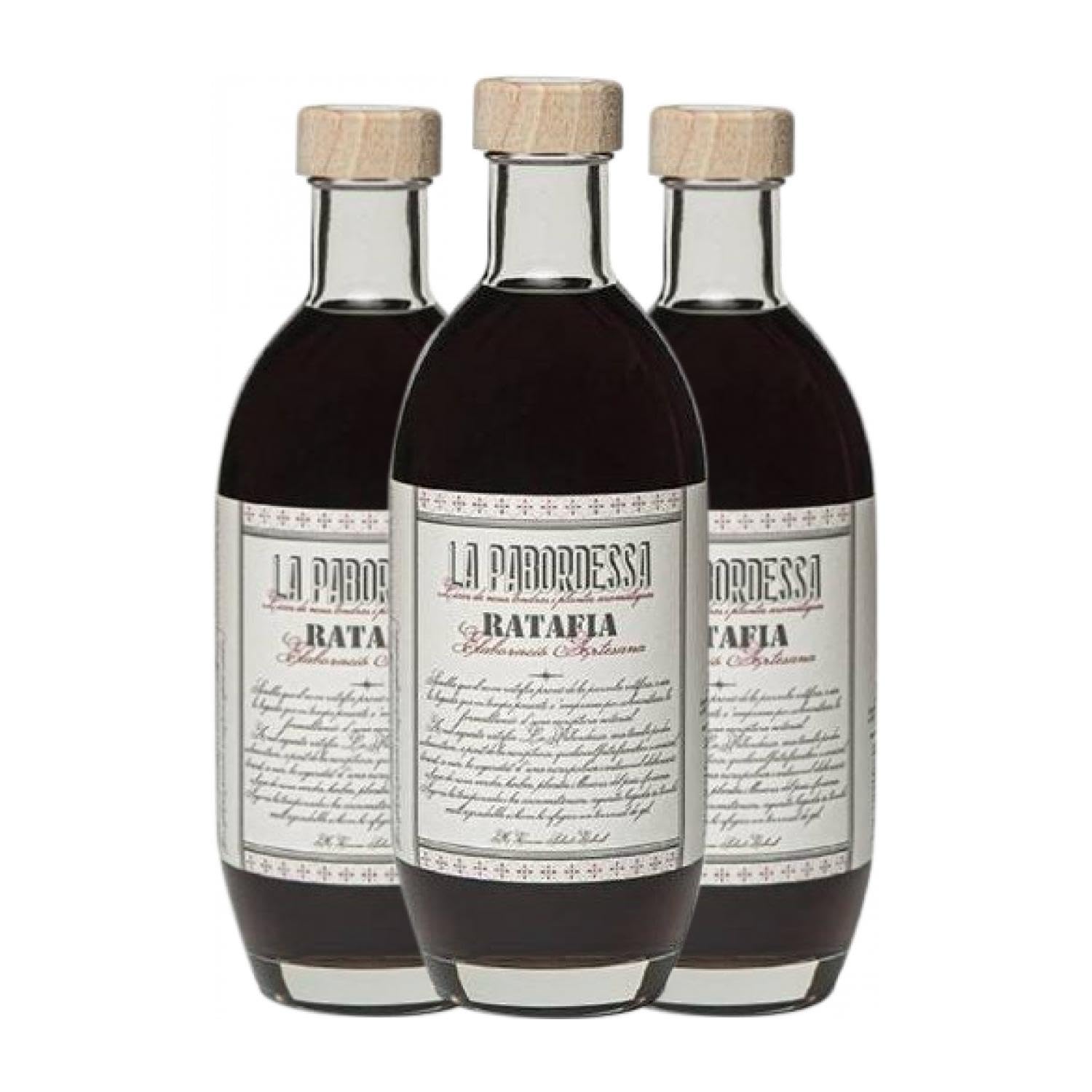 Digestivo La Pabordessa Ratafia 70 cl (Caja de 3 Botellas de 70 cl)