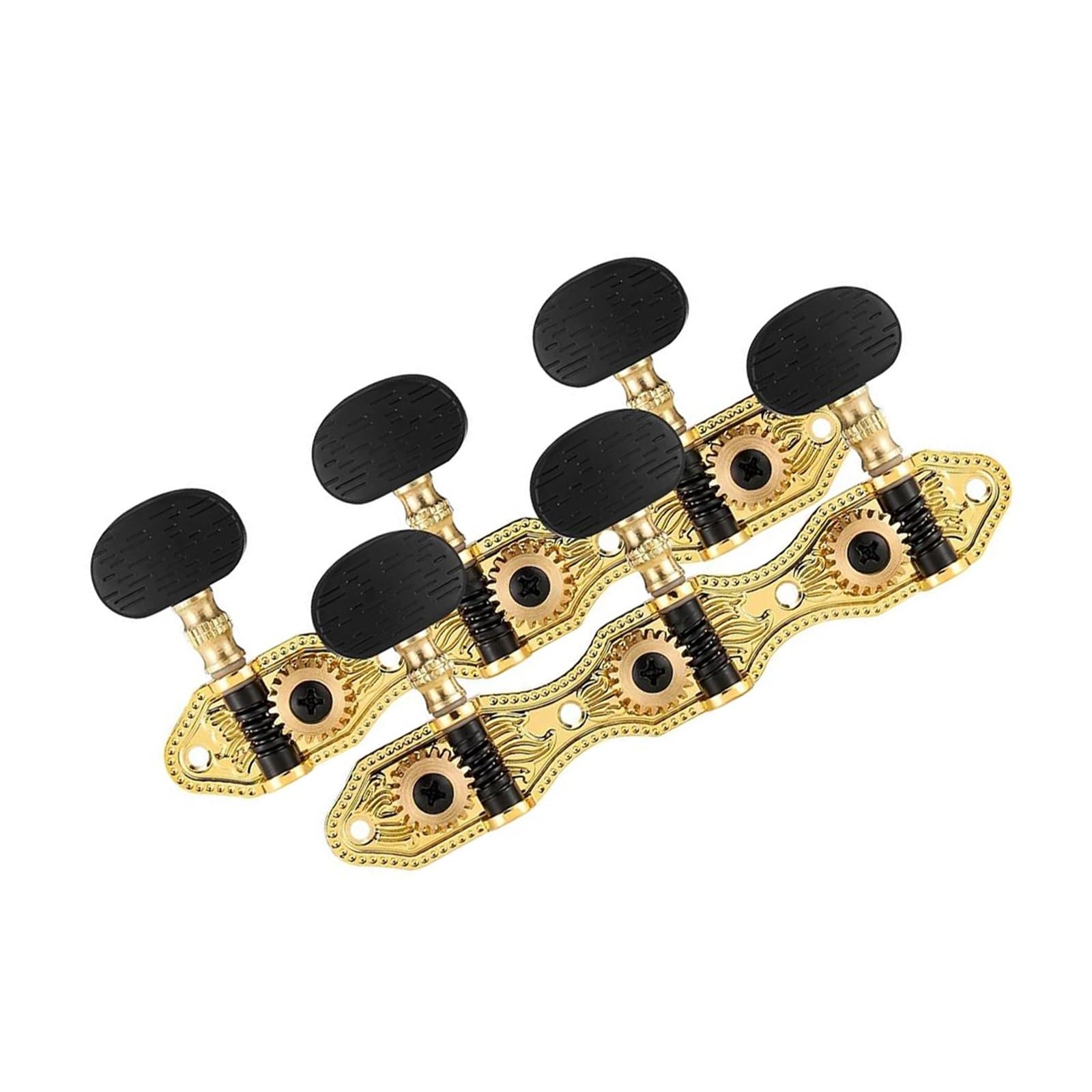 Zestaw Akcesoriów Do Strojenia Gitary Klasycznej Pozłacany Zestaw Akcesoriów Z Pokrętłem Bk