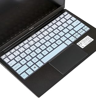 Ultra Thin Dell XPS 13 7390 Keyboard Cover for New Dell XPS 13 7390 Standard Laptop/Dell XPS 13 9305 9380 9370 & 2017 Dell XPS 13 9365 13.3 inch Laptop Keyboard Skin Protector, Mint Green
