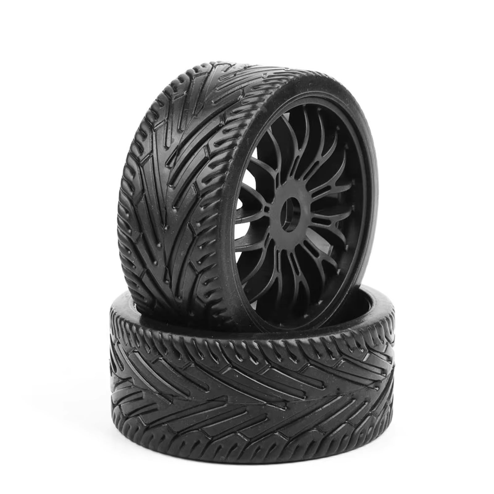 RC NeumáTicos Accesorios para HPI para HSP para Buggy 17mm Hex 4 Unids/Set Plano Todoterreno 1/8 Neumáticos De Coche RC Llantas