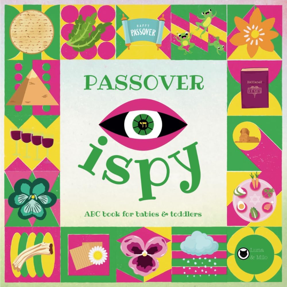 Passover iSpy ABC Book for Babies & Toddlers: A Simple and Fun Passover Book for Kids Ages 2-5