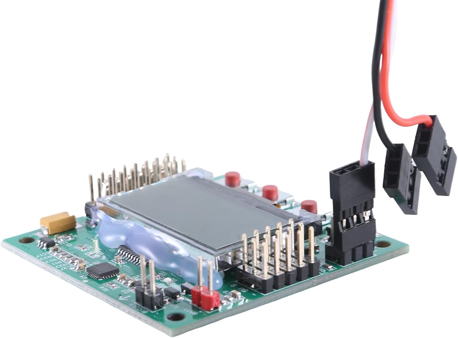 KK 2.1.5 Flight Control Board with cables connected