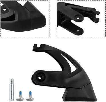 Skate Brake Pads for Inline Skates Replacement Brake Block Accessories Fits 9266 Adult Roller Skates Includes Set of Screws