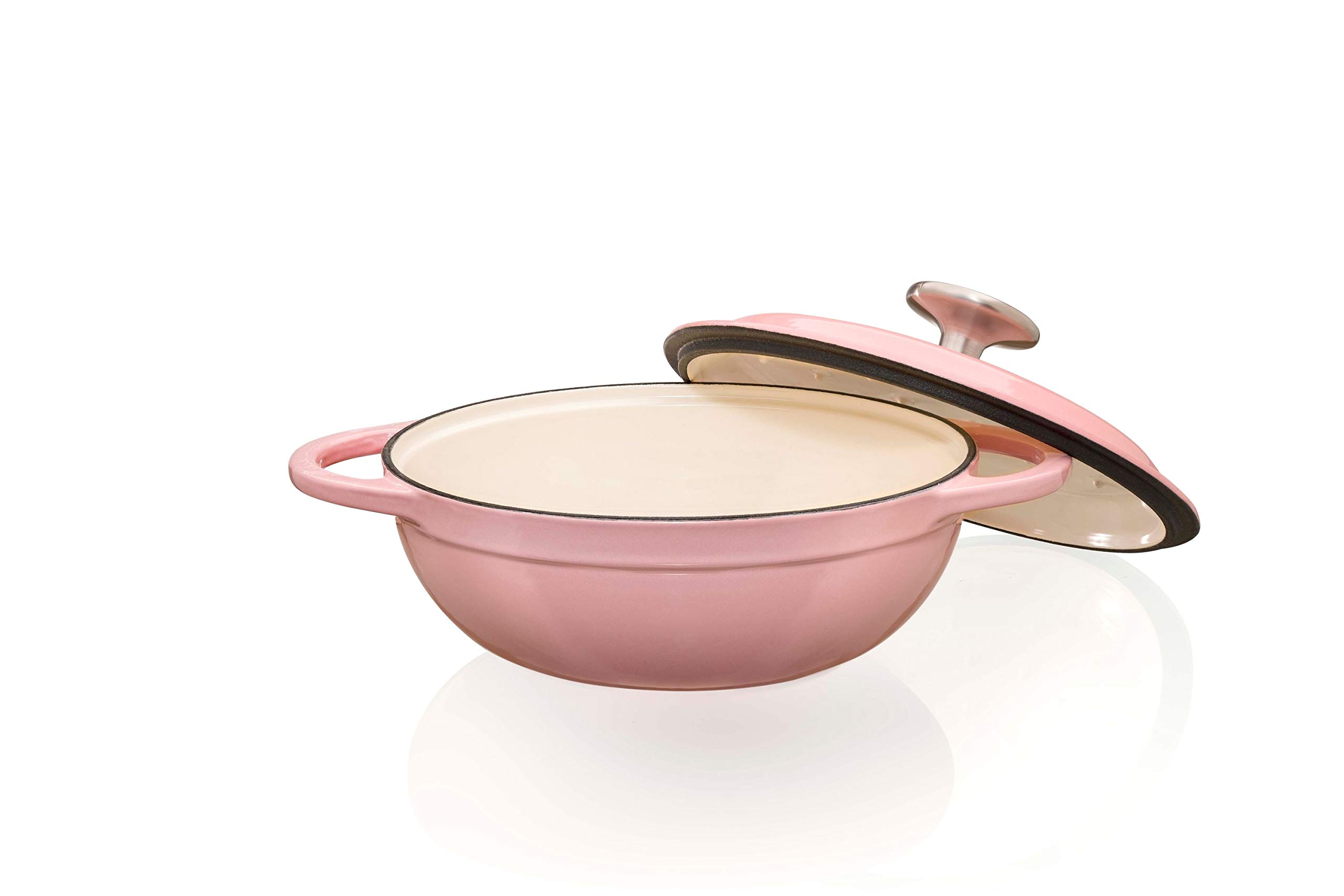 Bol Mélangeur Pampered Chef 1 Qt Avec Couvercle Rose (Modèle 2429) - Neuf Rare