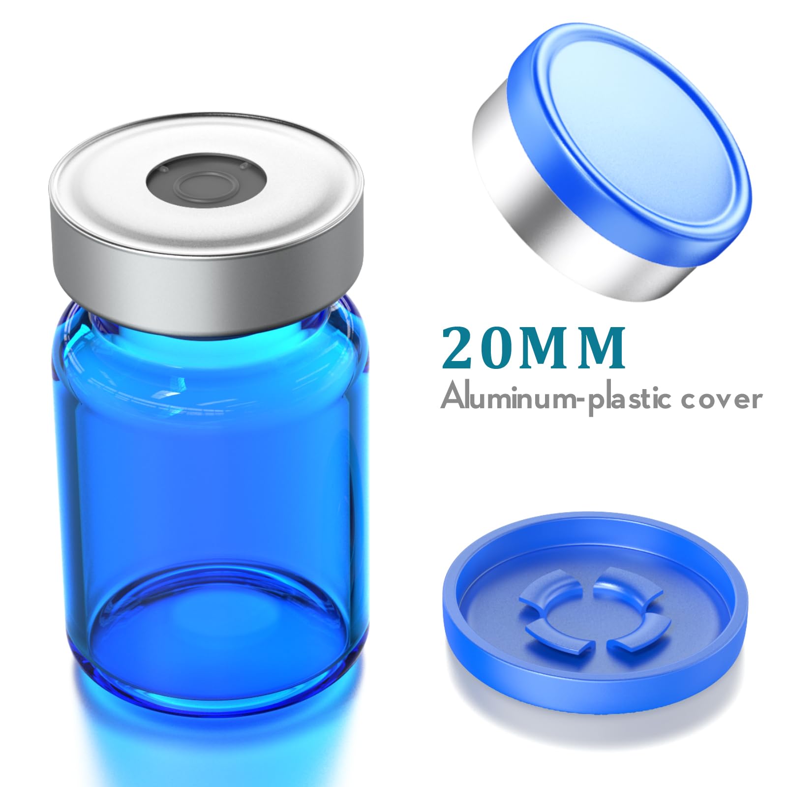 Amazon.com: 20mm Flip Off Caps Burr-free Flip Top Caps