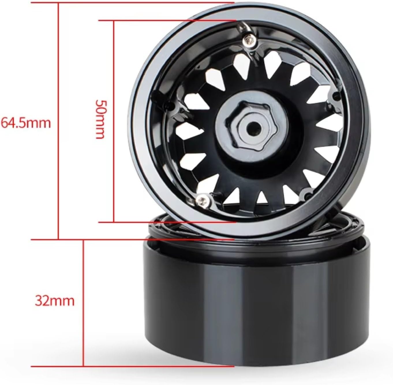 RCビードロックホイール For Axial For SCX10 II III PRO For Wraith UTB10 For T