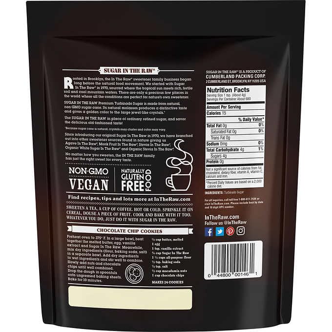 Organic Sugar in the Raw Turbinado Cane Sugar, 6 Pound image 2