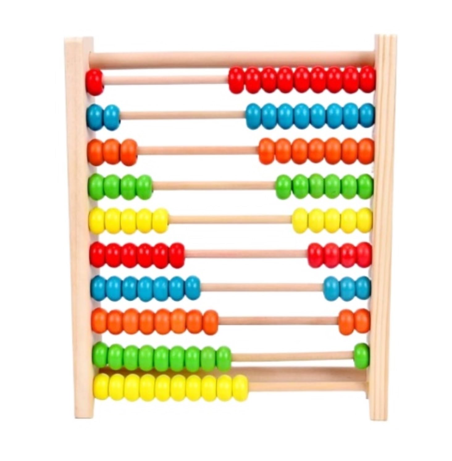 BJfhRH Math Learning Tool For School Wooden Abacus Math Counters Educational Home School Supplies 100 Beads Arithmetic Calculator