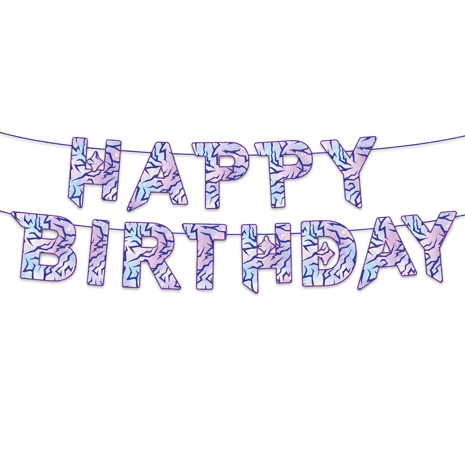 2PCS K-pop Happy Birthday Banner, Party Decorations for Photo Backdrop