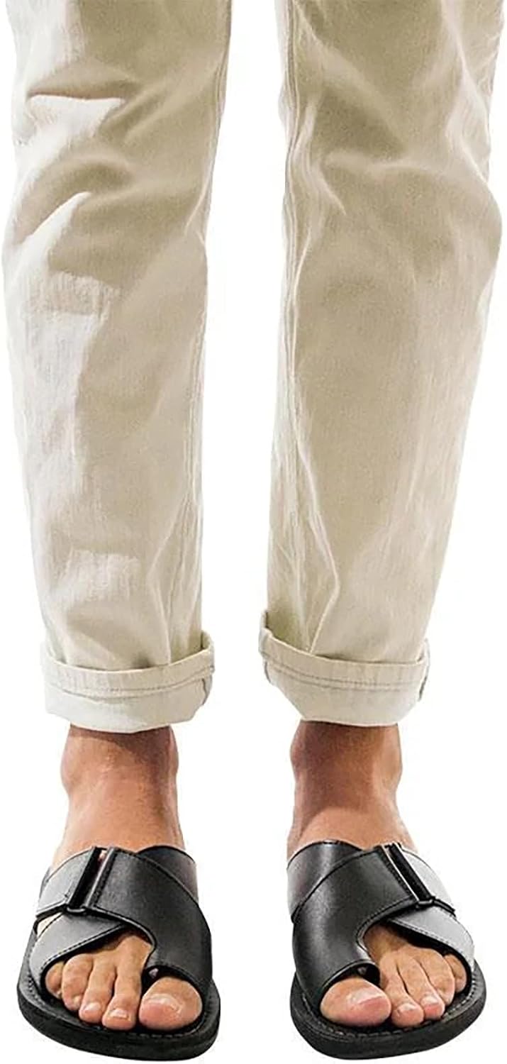 Jerusalem Sandals Asher - Leather Slide On Sandal - Men - Image 7