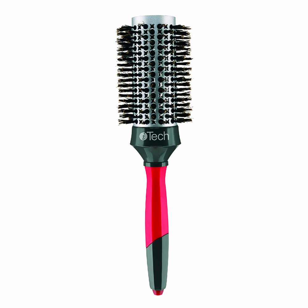 HAIRART iTech Premium 100% Boar Bristle & Tourmaline 2-3/4 inch Magnetic Hair Brush (Model: 79400) (Pack of 1)