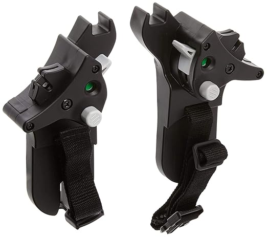 jogger Baby Jogger City Mini Zip Car Seat Adapter for Baby Boy and Girls, Black