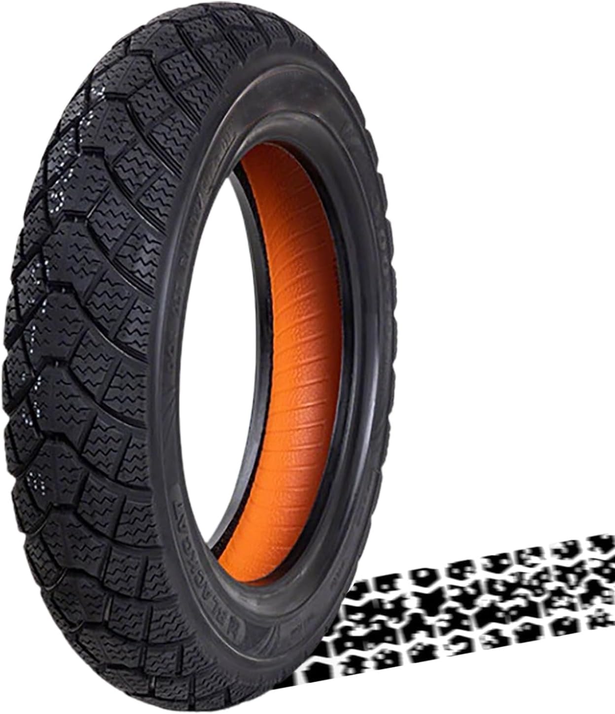 14x2.125 Electric Bike Tire Tubeless, 14X2.125 (57-254) Run-Flat Puncture Proof Tubeless Tires, for Electric Bike, Scooter