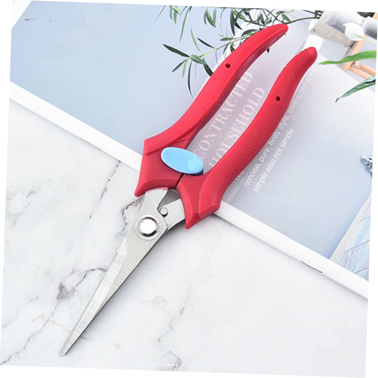 Mipcase 3pezzi Forbici Da Giardinaggio Ergonomiche Per Potatura Cesoie Multi-funzione Per Rami e Fiori Blades Inossidabile Per Uso Duraturo Strumento Per Giardinaggio e Del