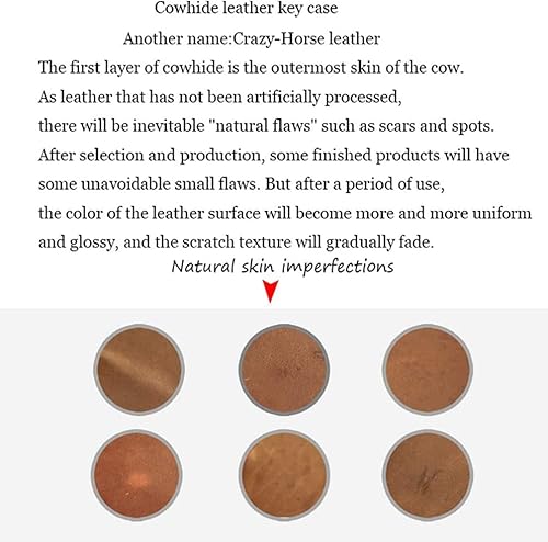 Miniatura 8 de ontto Leather Key Fob Cover Car Key Holder Case Fit for Nissan Ariya Pathfinder Kicks X-Trail Rogue 8 Gen New Teana 2023 2024