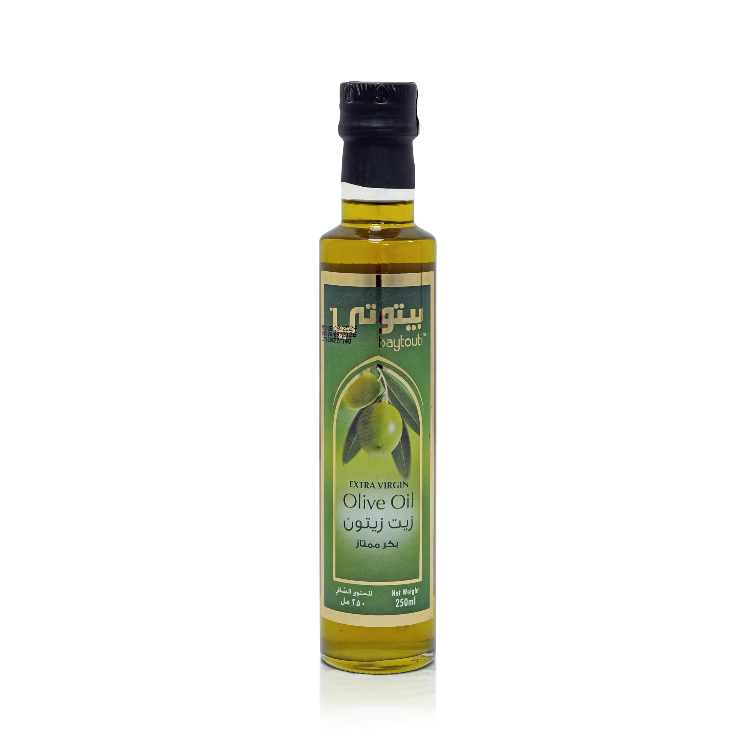 Baytouti Extra Virgin Olive Oil Round, 250 ml