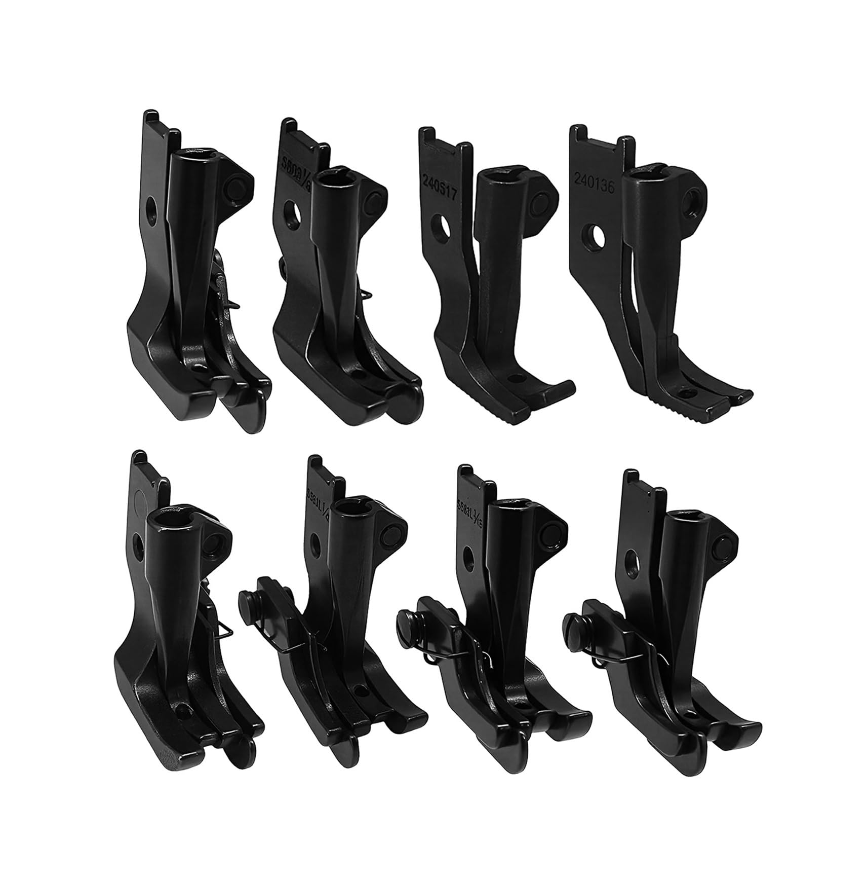 8SET Walking Presser Feet For DNU-1541 P1206RB 111G B837 Industrial Sewing Machine Accessories