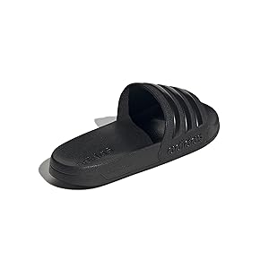 adidas Herren Adilette Shower Slipper, Schwarz, 43 EU