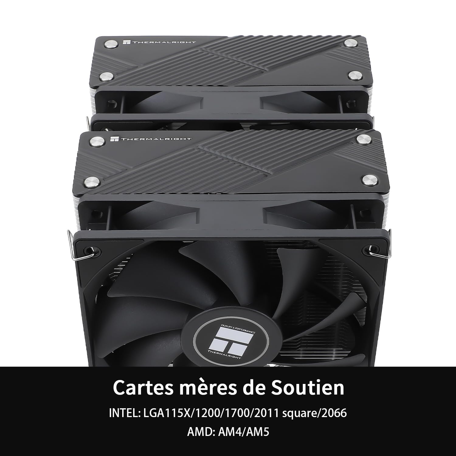 Thermalright Phantom Spirit 120 - Enfriador de aire para CPU, 7 Heatpipes, doble 120 mm TL-C12B V2 PWM, para AMD AM4 AM5/Intel lga1700/1851/115x/1200/2011, enfriador de PC