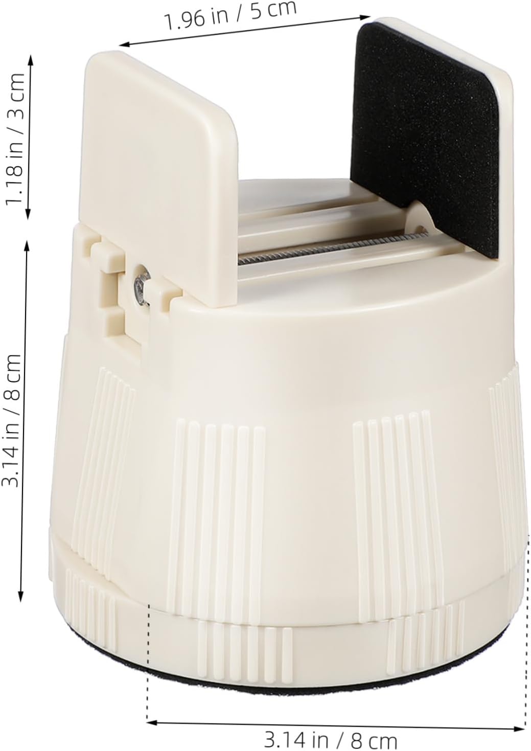 VOSAREA 4pcs Adjustable Height Furniture Risers Couch Leg Extenders for Table Chair and Sofa Heavy Duty Support for Ergonomic Comfort and Noise Reduction Adjustable