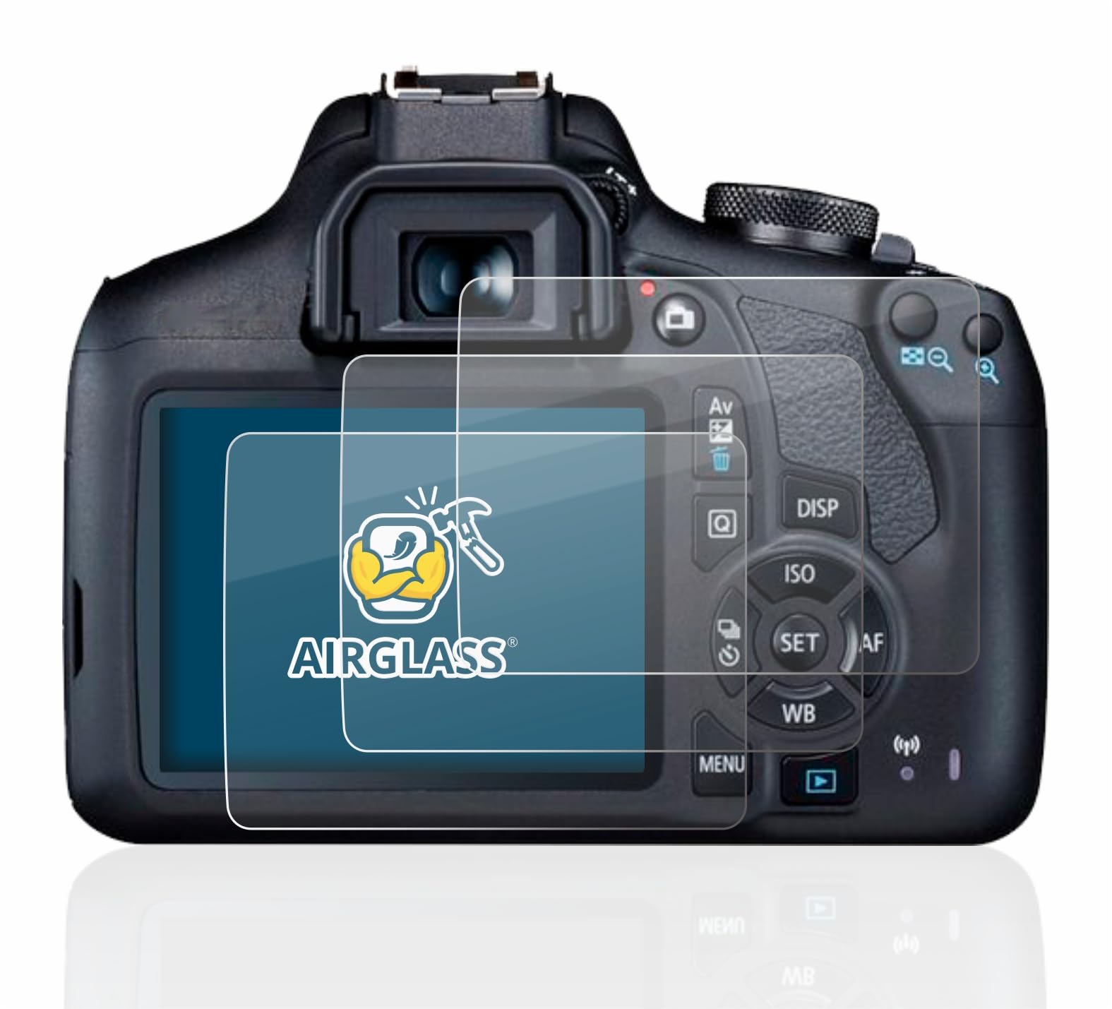 BROTECT AirGlass Protection D'écran En Verre Pour Canon EOS M3