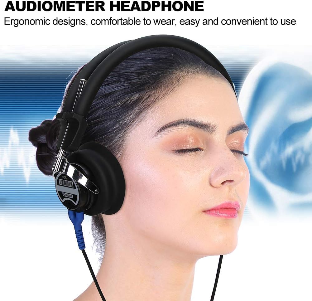 Audiometr Słuchawki Cyfrowy Aparat Do Badania Słuchu Audiometr O Wysokiej Czułości Słuchawki Dla Audiologów Test Słuchu Na Przewodnictwo Powietrzne