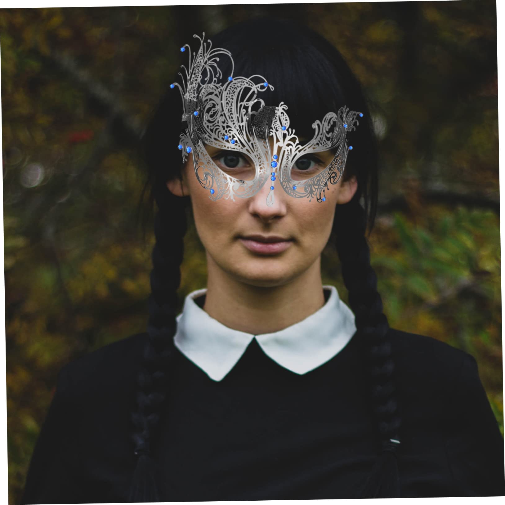 BESPORTBLE 2pezzi Maschera Decorativa Halloween Maschera Multifunzione Portatile Per Feste Per Feste