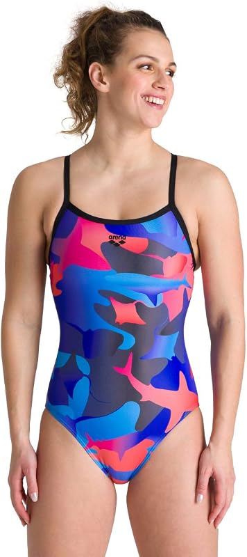 Women's Kikko Light Drop Back One Piece - Chlorine Resistant, UV Protection, Supportive Thin Straps Swimsuit