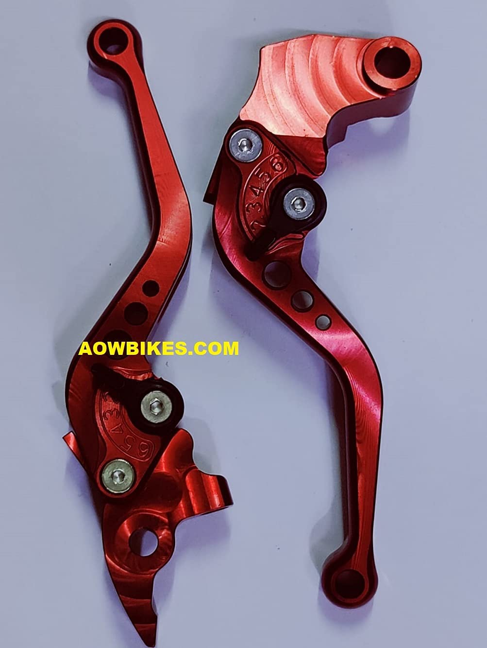 PA Yamaha MT15 Non-ABS Adjustable Brake Clutch Lever (Red) 3