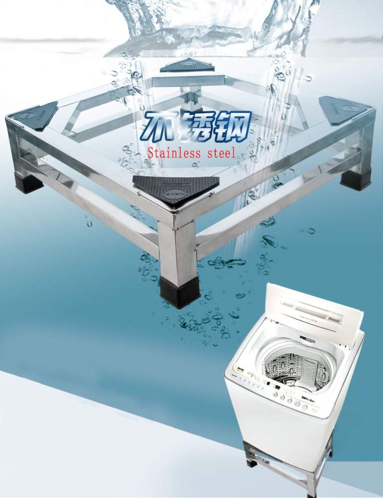Yjdz Bandeja/Soporte Lavadora,Pedestal Para Lavadora,Soporte Lavadora Antivibracion,Soporte de Carga de Hasta 1000Kg,Se Pueden Seleccionar Varios TamañOs/Como se muestra/Los 50X50CM