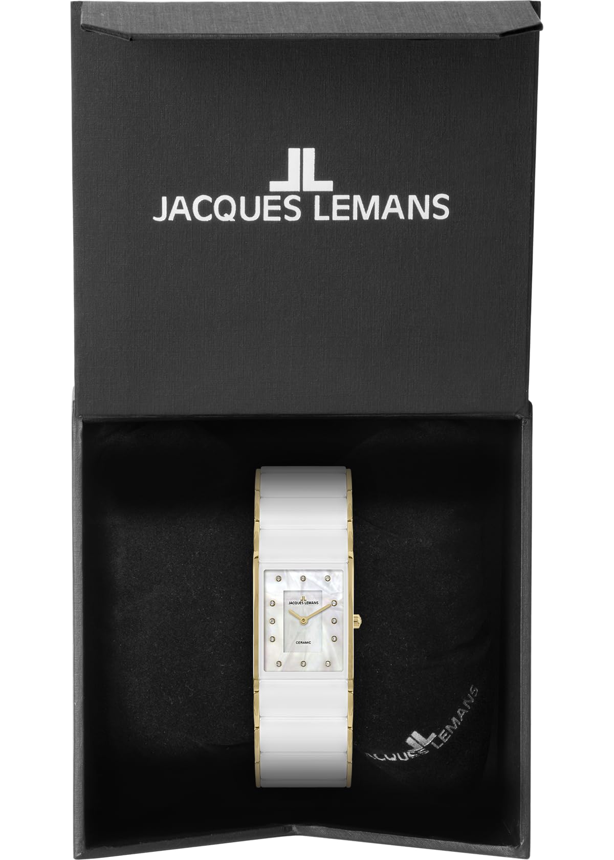 JACQUES LEMANS Damenuhr High Tech Ceramic 1-1940