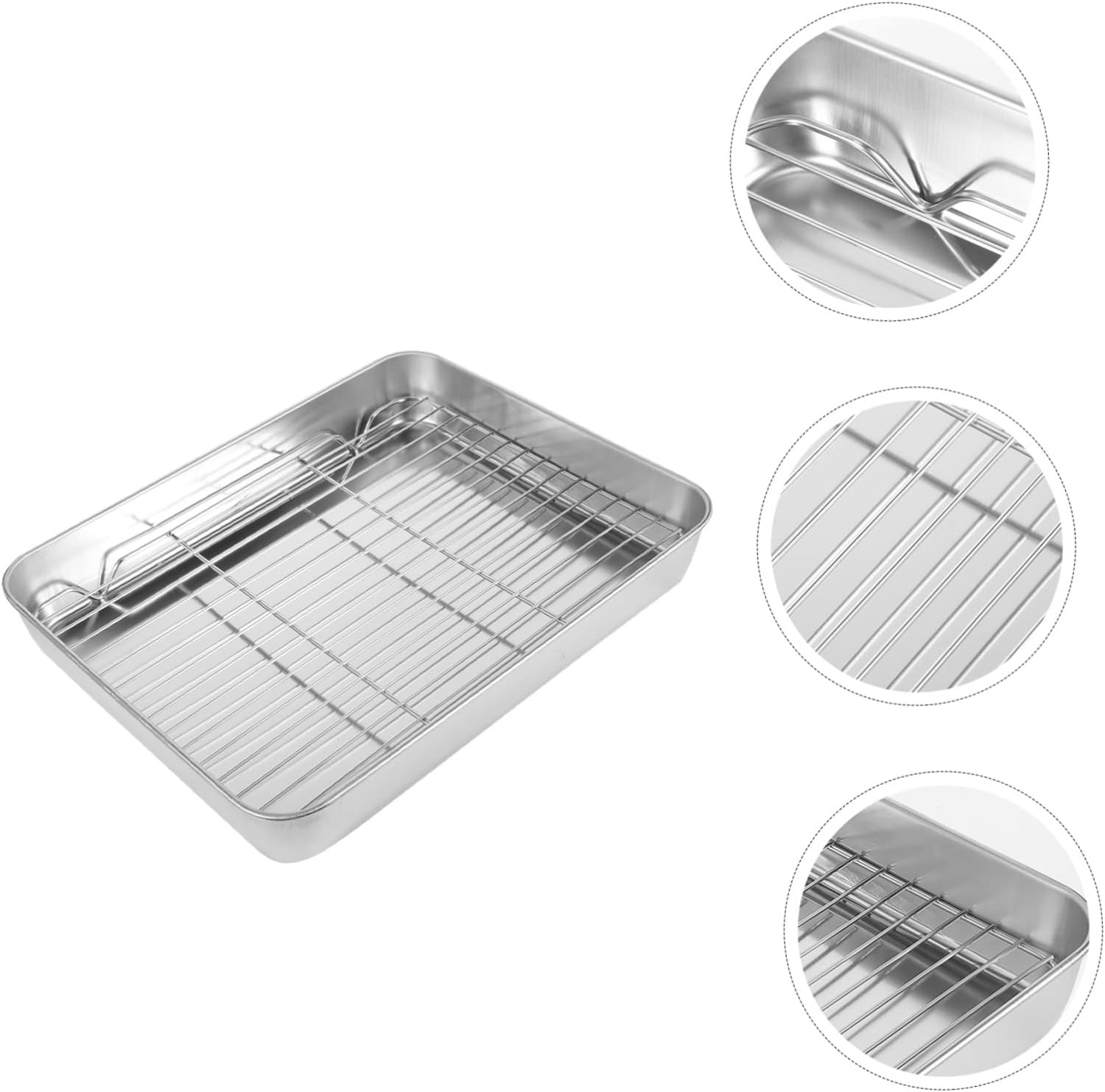 Stainless Steel Baking Sheet Large Cooking Trays for Oven Sheet Pan Extra Large Diy Baking