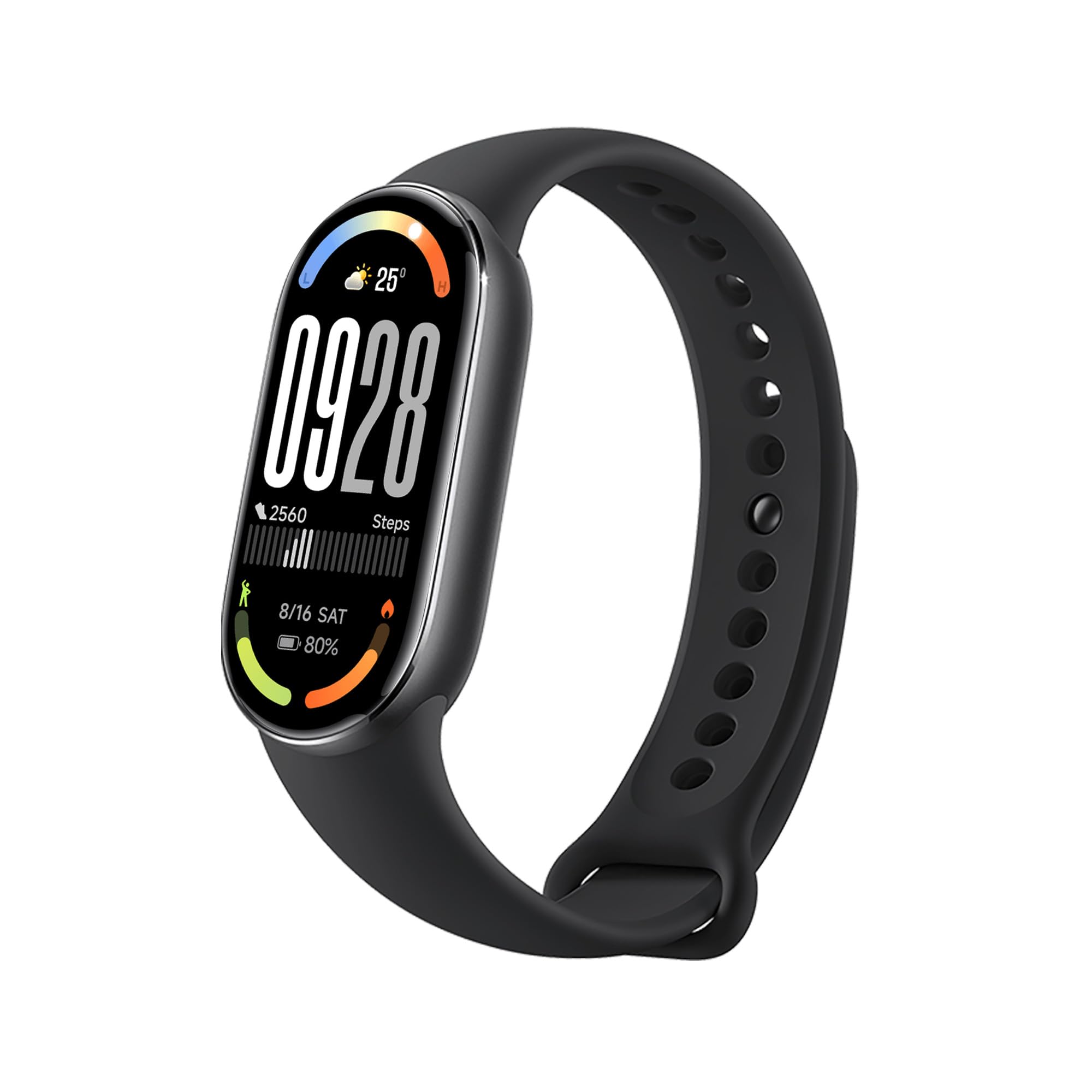 Xiaomi Mi Smart Band Watch 10, Waterproof Sports Activity Fitness Tracker 150+ Sports Modes with 1.72'' Display Step Counter Sleep Health Monitor Watch (Black)