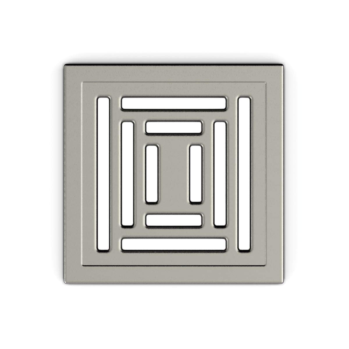 VitrA V-Flow Kare 5606983 Duş Kanalı, Yandan Çıkışlı, 15x15 cm, DK 800 Kapak, Parlak Krom