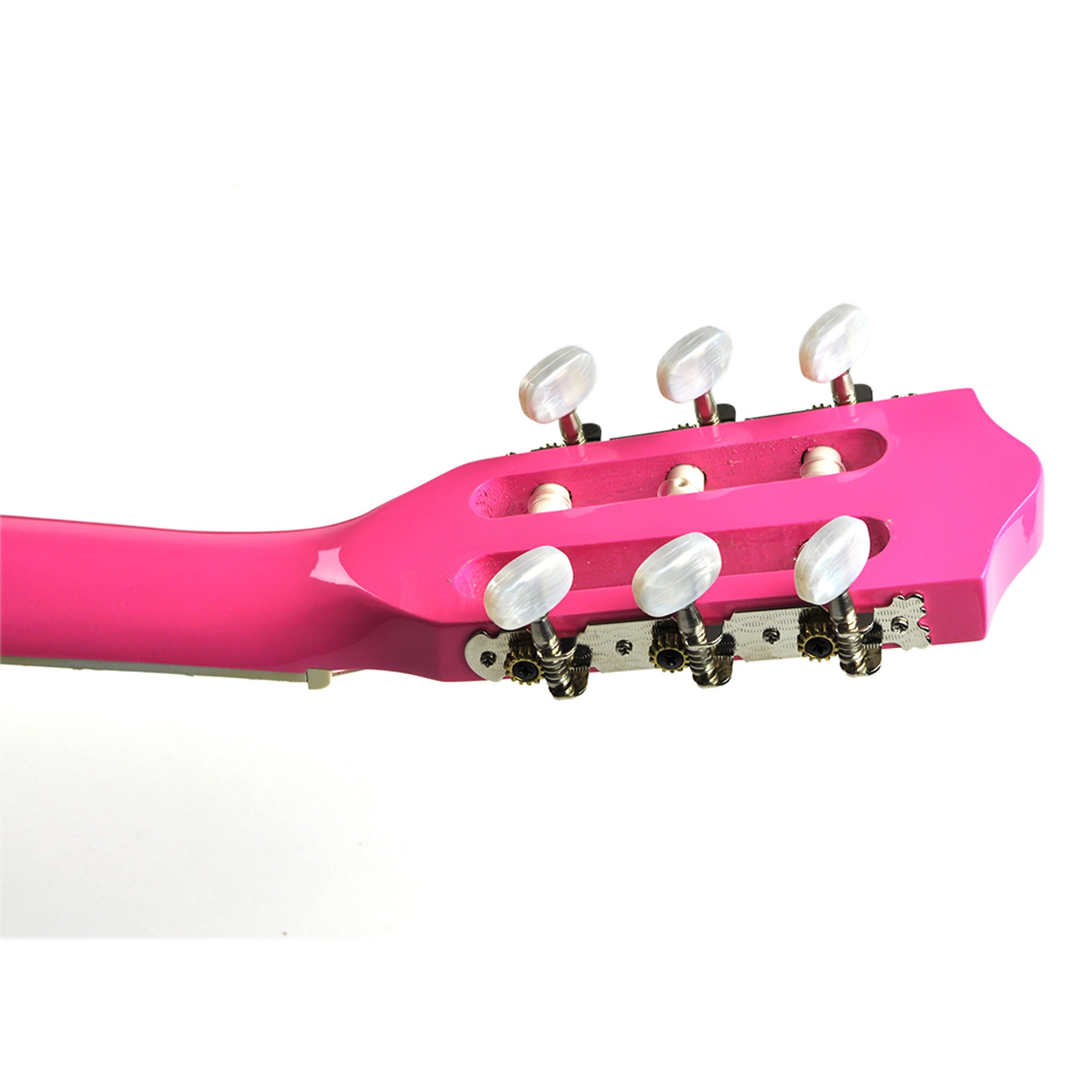 Voggenreiter 1095-6 Guitarra Infantil 1/2, Rosa, Multicolor