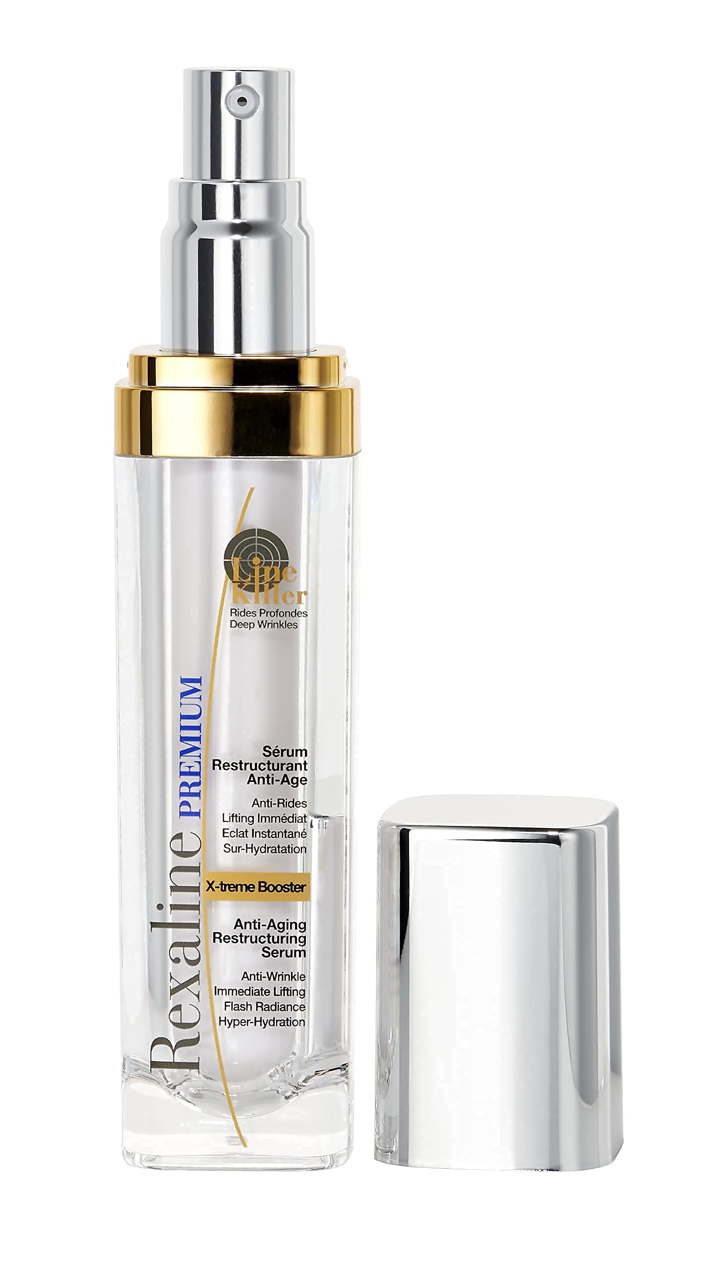Rexaline, X-treme Booster, Anti-Aging Restructuring Serum, Plumping and lifting face serum with Hyaluronic Acid - Image 4
