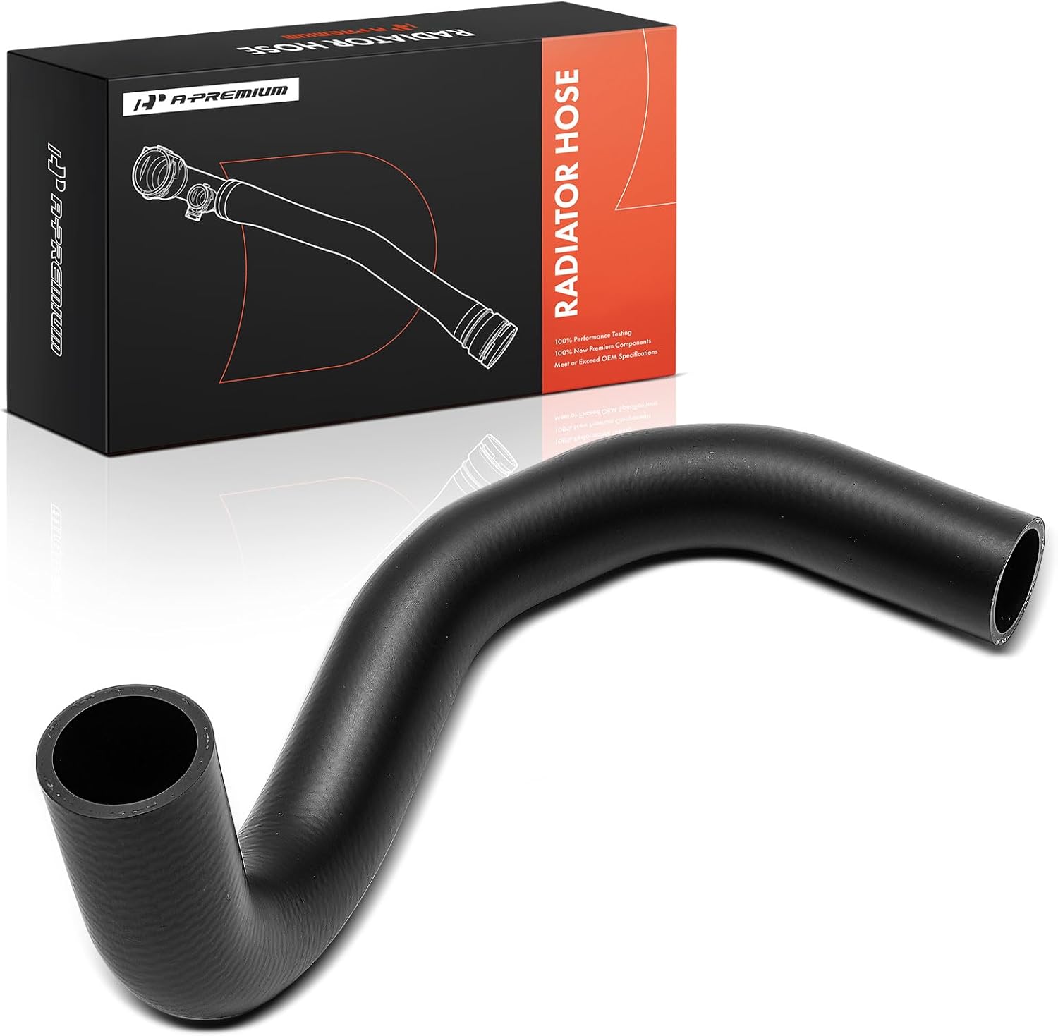 A-Premium Lower Radiator Coolant Hose Compatible with Hyundai Accent, Veloster & Kia Rio, 2012 2013 2014 2015 2016 2017