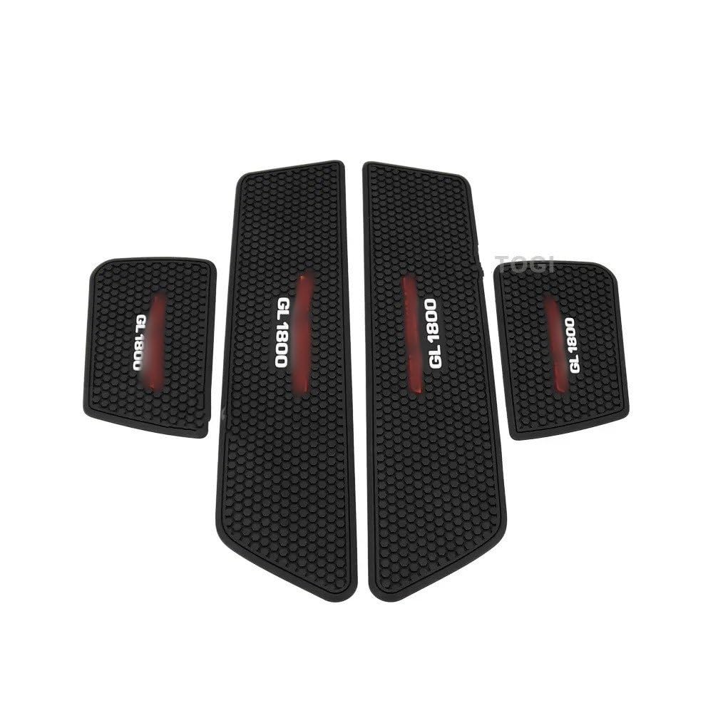 Etiqueta engomada del tanque Para Wing1800 almohadilla depósito para motocicleta pegatinas para maletero Protector tanque combustible calcomanía rodilla agarre tracción