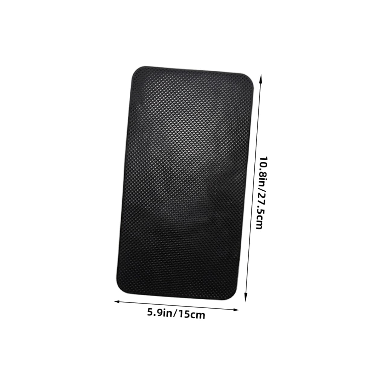 GRIRIW 4pcs Non Slip Car Dashboard Mats Durable Skid Pad for Secure Phone Placement Shock Absorbing Accessory Elegant Design for Enhanced Car Interior