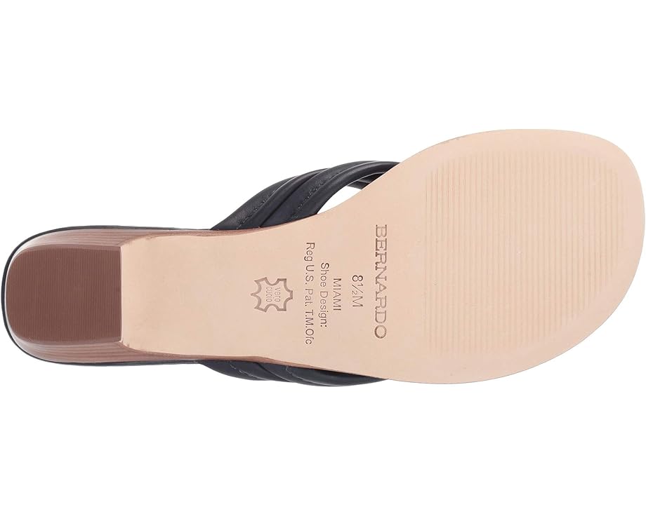 Bernardo Miami Demi Heel Sandals - Bottom View