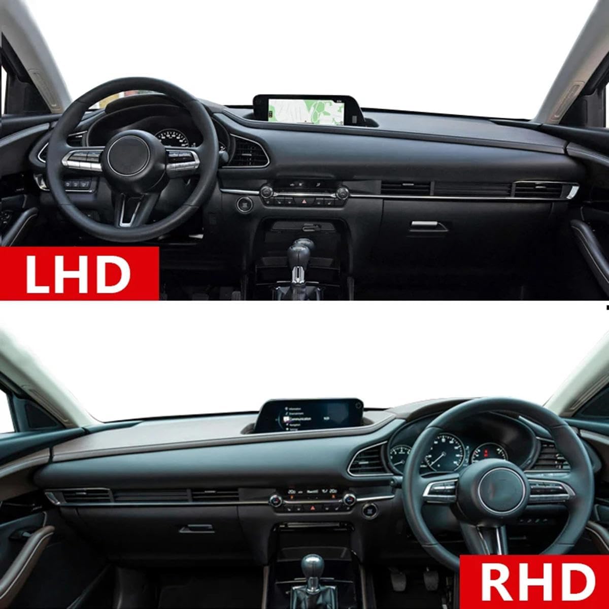 Fit for BMW X1(F48) 2016-2021,Dashboard Cover,Black Dash Board Cover,Non-Slip Interior Dash Covers,Car Accessories
